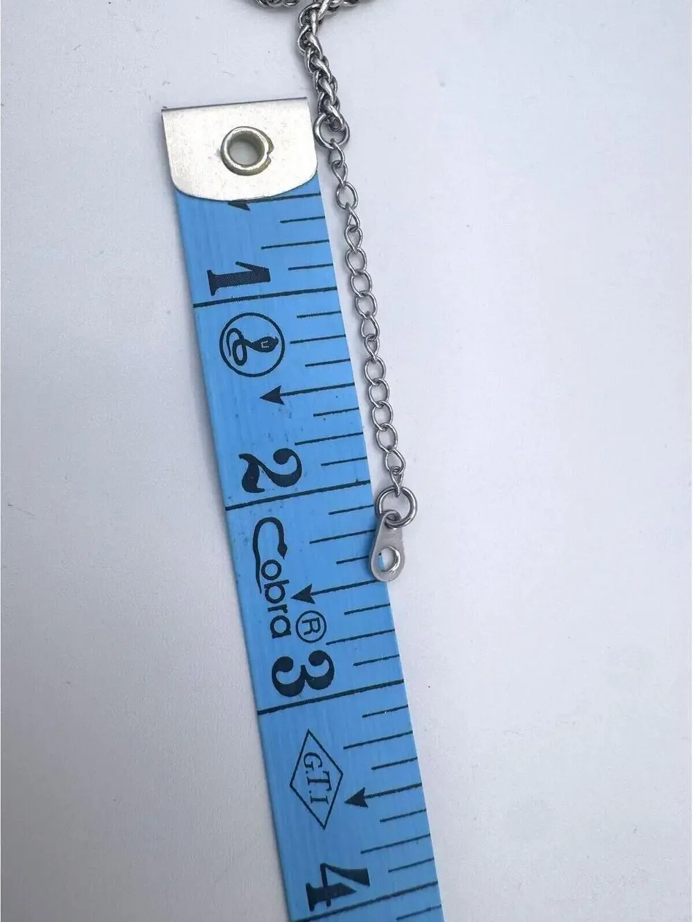 Stainless steel - 316L (surgical steel) men's wheat chain bracelet